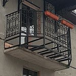 Кованый балкон БЛК-24