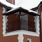 Кованый балкон БЛК-40