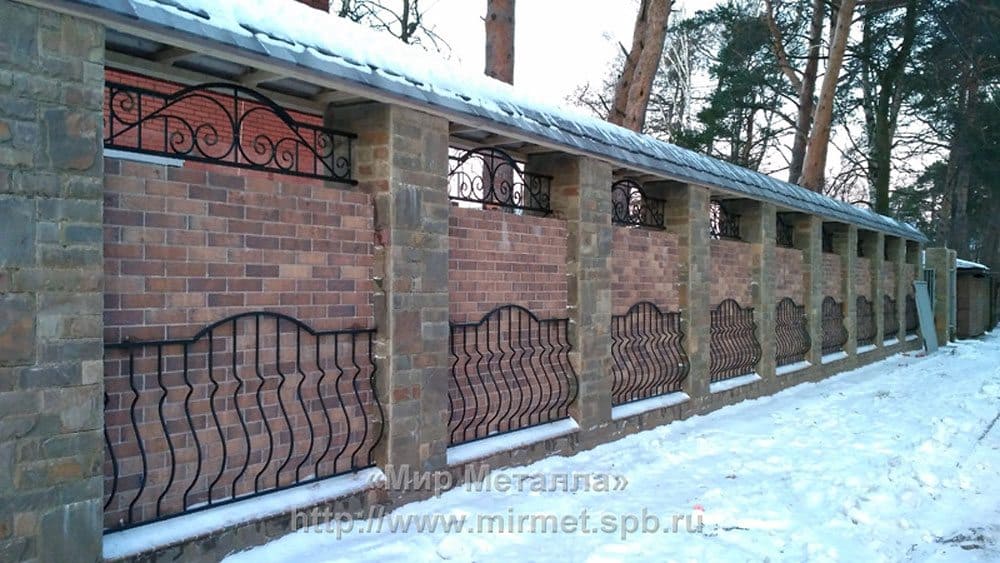 Кованые заборные решетки Кованые заборные решетки